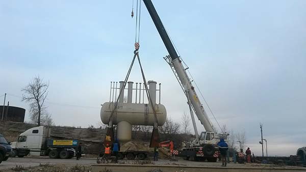 Перевозка оборудования 1300 тонн  (НПЗ Лукойл)